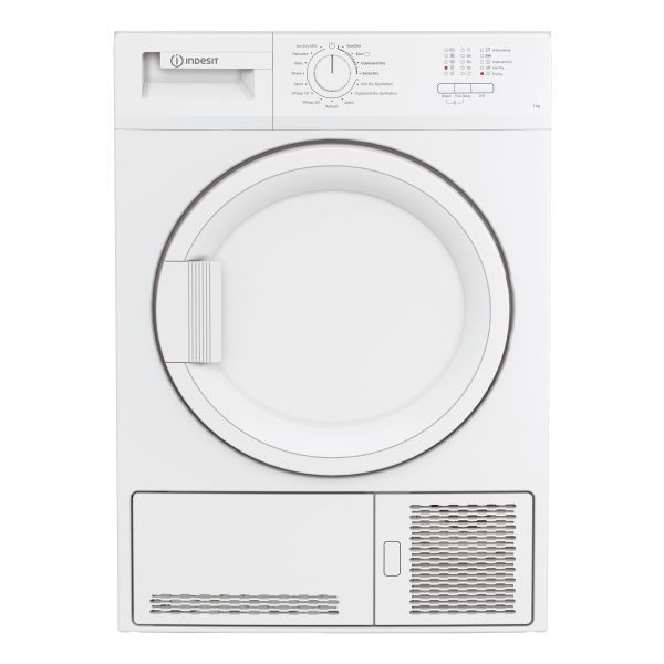 Indesit C YD C82 WWGL UK F/S 8kg Condenser Dryer  -  White