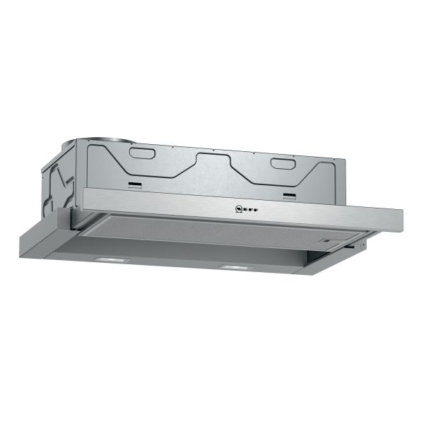Neff N50 D46ED22N1B 60cm Telescopic Hood - Metallic Silver