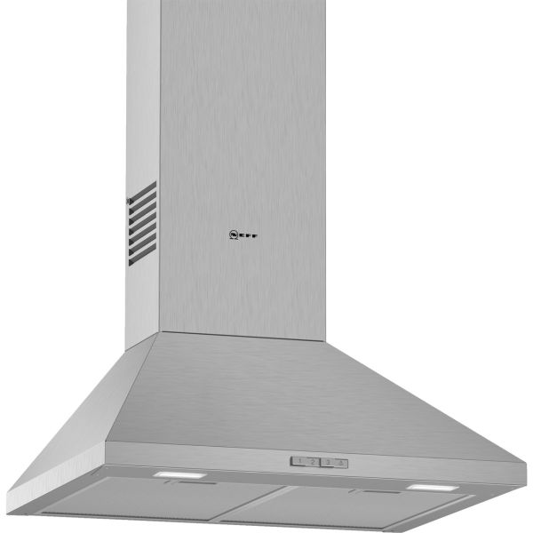 Neff N30 D62PBC0N0B 60cm Pyramid Chimney Hood - St/Steel