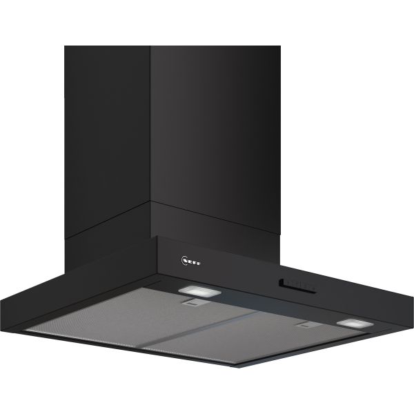 Neff N50 D65BCC2S0B 60cm Box Design Chimney Hood - Matt Black