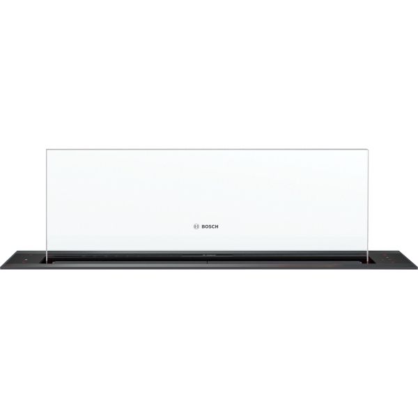 Bosch Series 8 DDW88MM60B 80cm Downdraft Hood - Black & Clear Glass