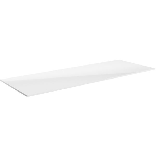 Pinarola White Gloss Laminate Worktop (D458 x H18mm)