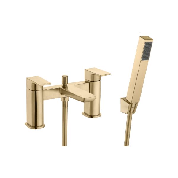 Santia Bath/Shower Mixer - Brushed Brass
