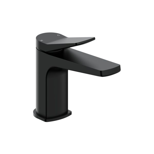 Olivia Basin Mixer & Waste - Matt Black