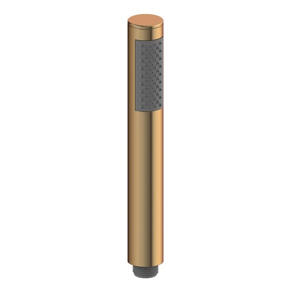 Altair Round Handset - Brushed Bronze