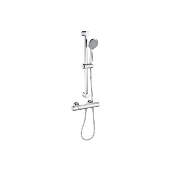 Bozeman Cool-Touch Thermostatic Bar Mixer Shower - Chrome