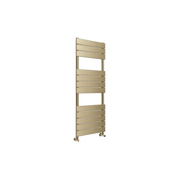 Brusque Square Ladder Radiator (500x1200mm) - Brushed Brass