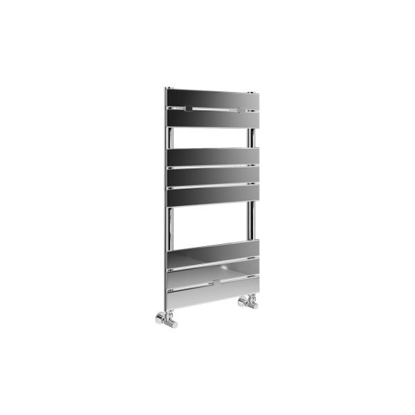 Brusque Square Ladder Radiator (500x840mm) - Chrome