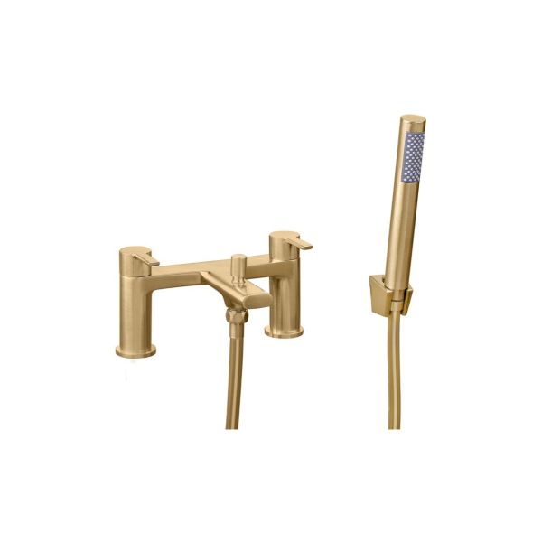 Chine Bath/Shower Mixer - Brushed Brass