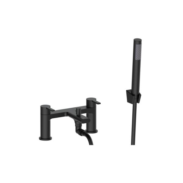 Chine Bath/Shower Mixer - Matt Black