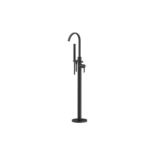 Chine Floor Standing Bath/Shower Mixer - Matt Black
