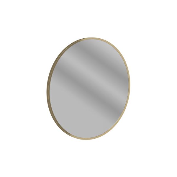 Cristina 600mm Round Mirror - Brushed Bronze