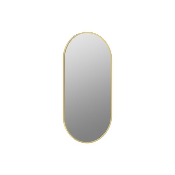 Cristina 800x400mm Oblong Mirror - Brushed Brass