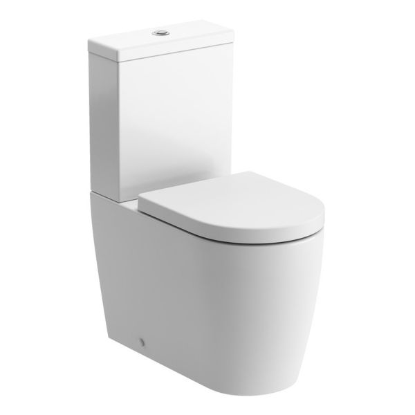 Hendrix Close Coupled Fully Shrouded WC & Soft Close Seat