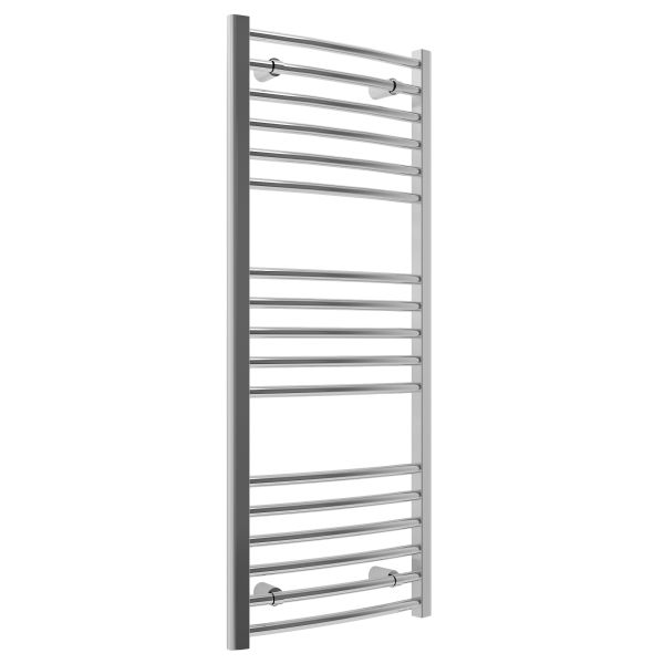 Huzac Curved 30mm Ladder Radiator (600x1200x30mm) - Chrome