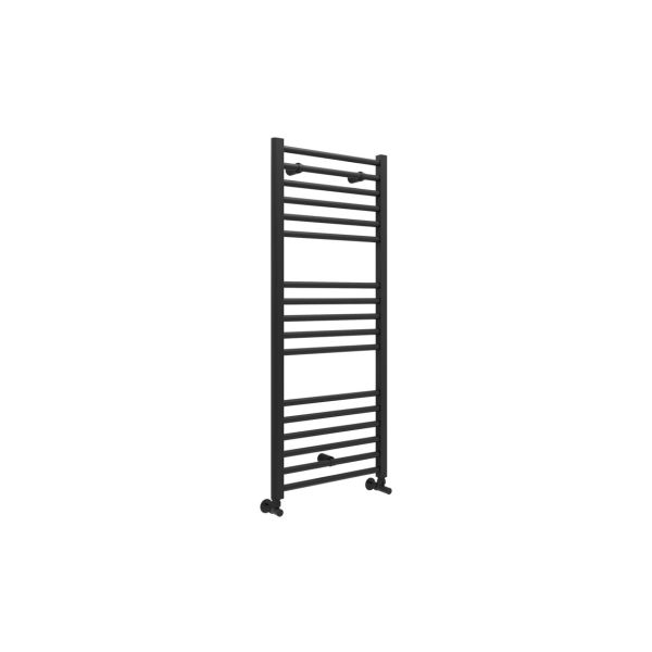 Huzac Straight 30mm Ladder Radiator (500x1200x30mm) - Matt Black