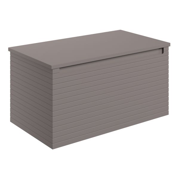 Parley 810mm Wall Hung 1 Drawer Basin Unit & Worktop - Matt Taupe