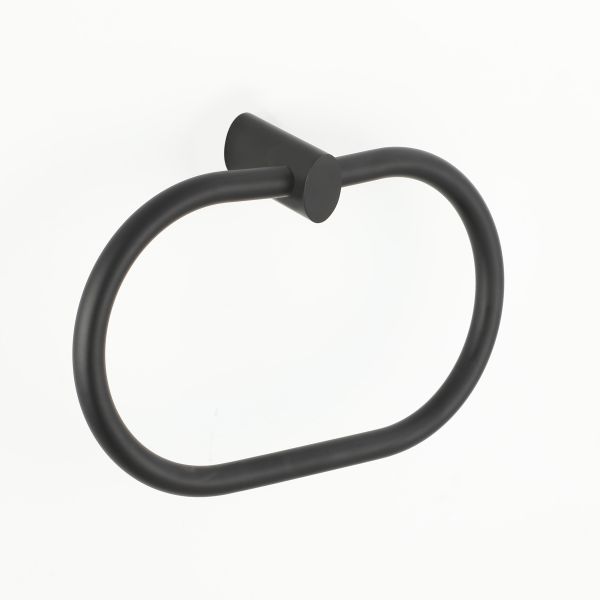 Preveza Towel Ring - Black