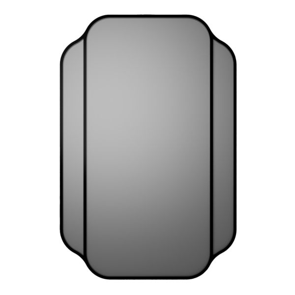 Ragusa 600x900mm Rectangle Mirror - Black
