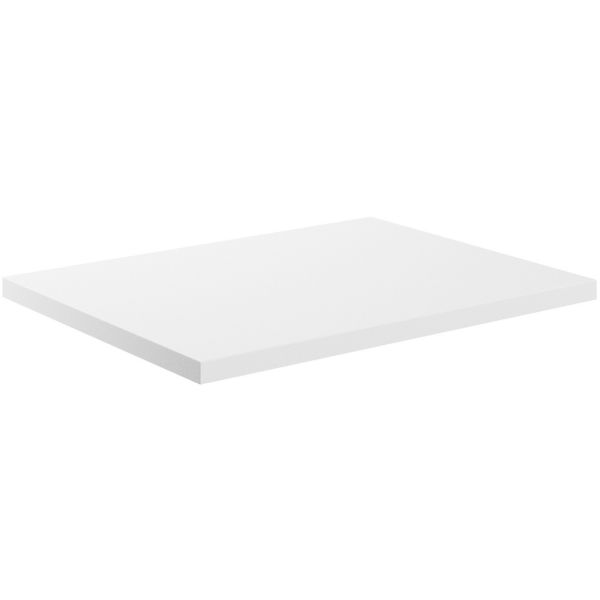 Rockfort White Gloss Laminate Worktop (D600 x H25mm)