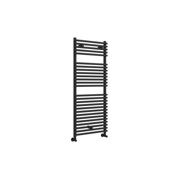 Sebasta Round Ladder Radiator (500x1190mm) - Black