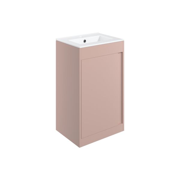 Sentia 500mm Floor Standing Unit & 1 Tap Hole Basin