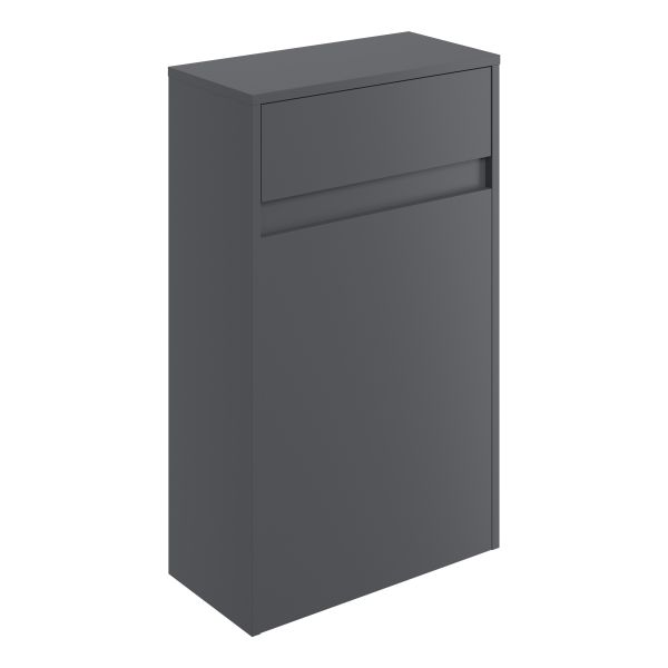Sentia 500mm Floor Standing WC Unit - Matt Graphite Grey