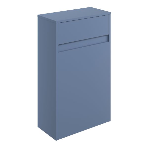 Sentia 500mm Floor Standing WC Unit - Matt Misty Blue