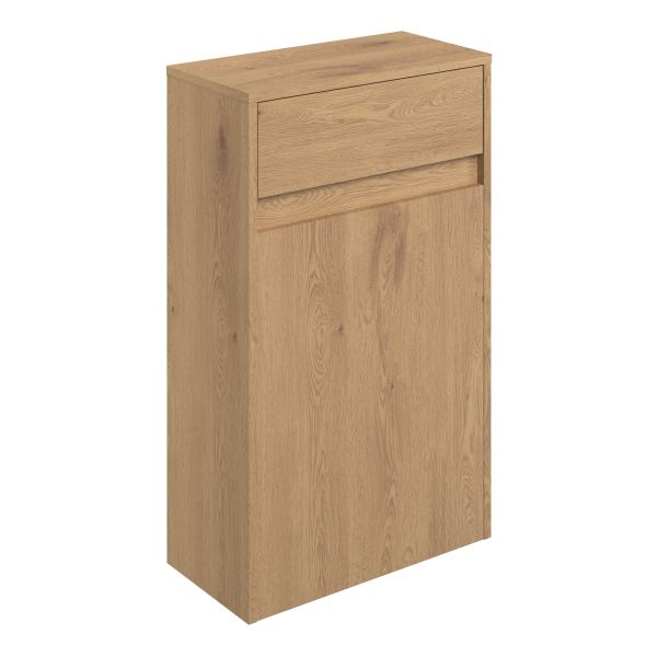 Sentia 500mm Floor Standing WC Unit - Seville Oak