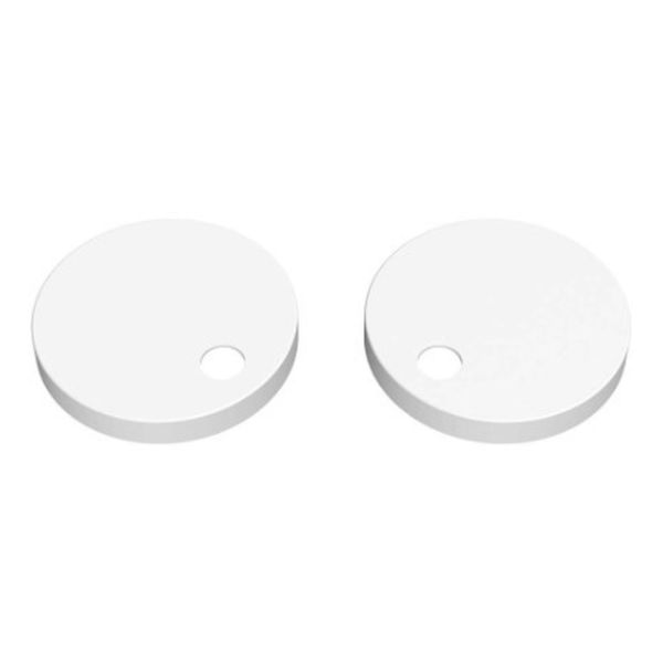 Toilet Seat Cover Caps - White