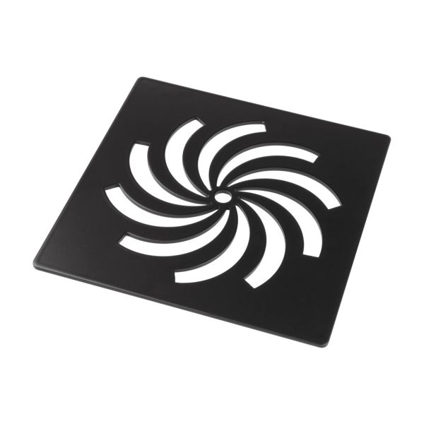 Ultra-Slim Tray Waste Cover - Matt Black