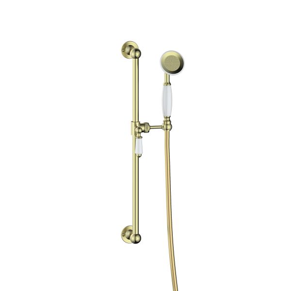 Verona Traditional Slider Rail Kit - Brushed Brass