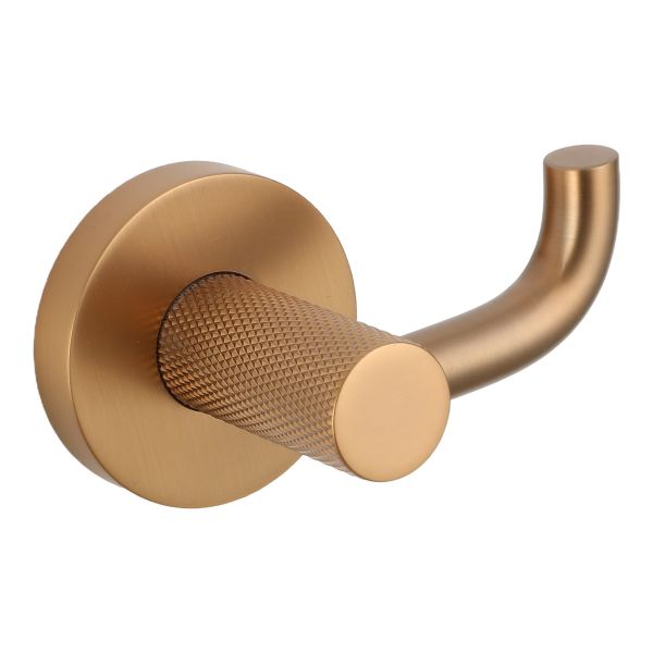 Volos Robe Hook - Brushed Bronze