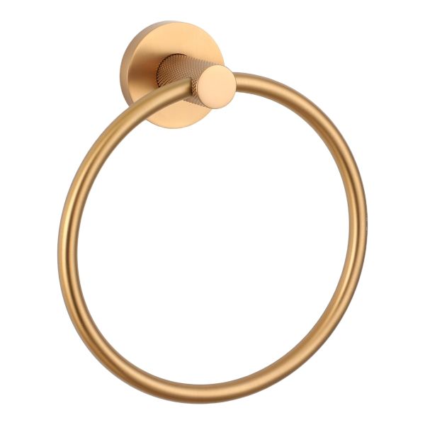 Volos Towel Ring - Brushed Bronze