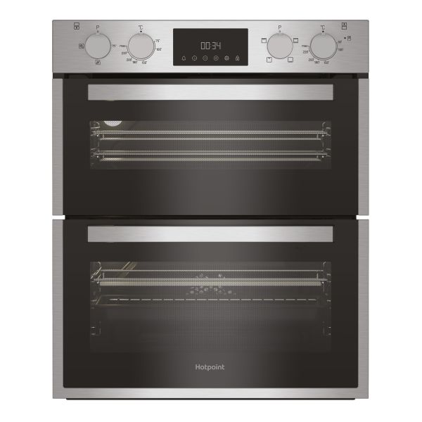 Hotpoint DUH 10D IX Built Under Double Electric Oven - St/Steel