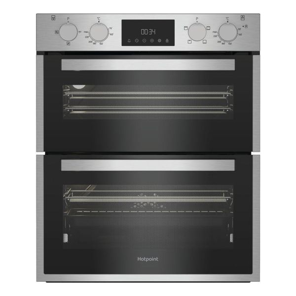Hotpoint DUH12D1IX Built Under Double Electric Oven - St/Steel
