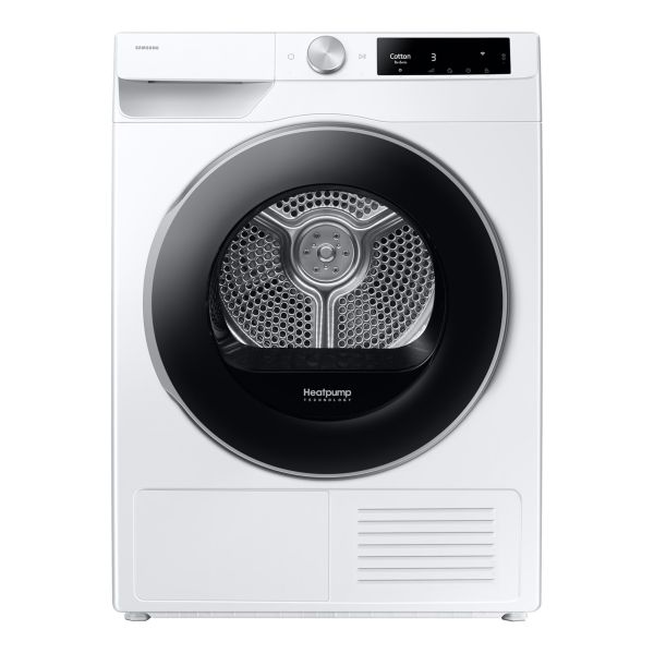 Samsung Series 7 DV90T6240LE/S1 F/S 9kg Heat Pump Condenser Dryer - White