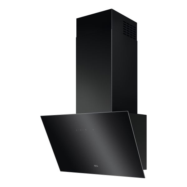 AEG DVX5661HB 60cm Angled Chimney Hood - Black