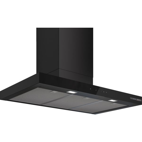 Bosch Series 6 DWB97DN60B 90cm Box Design Chimney Hood - Black
