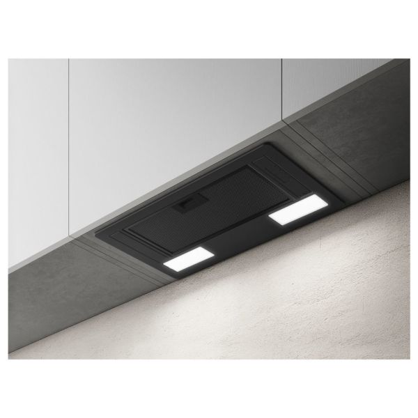 Elica Era Lux 80cm Integrated Hood - Black