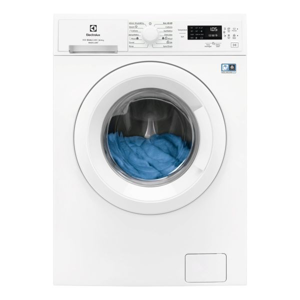 Electrolux EWDK5846B F/S 8/4kg 1600rpm Washer Dryer - White