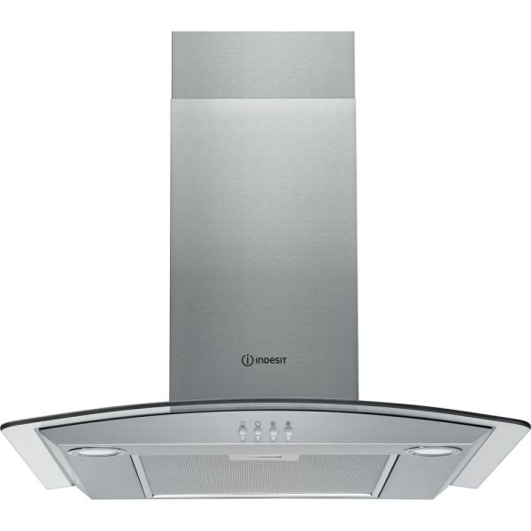 Indesit IHGC 6.5 LM X 60cm Chimney Hood - St/Steel
