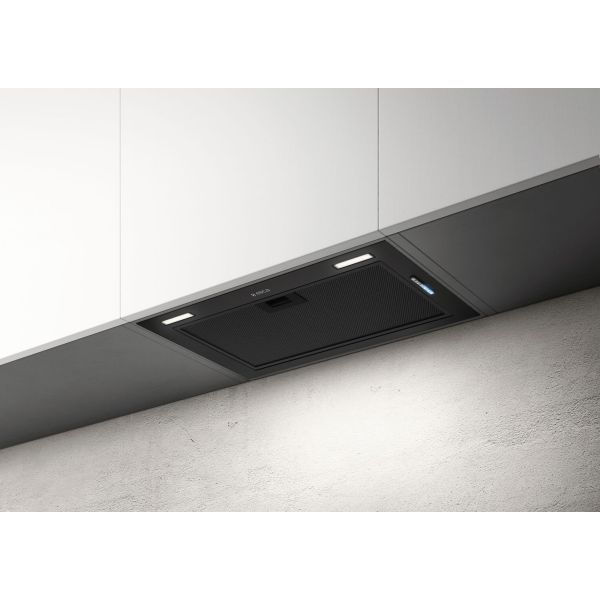 Elica Fold 60cm Integrated Hood - Black