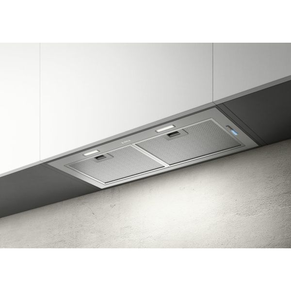 Elica Fold 80cm Integrated Hood - Silver
