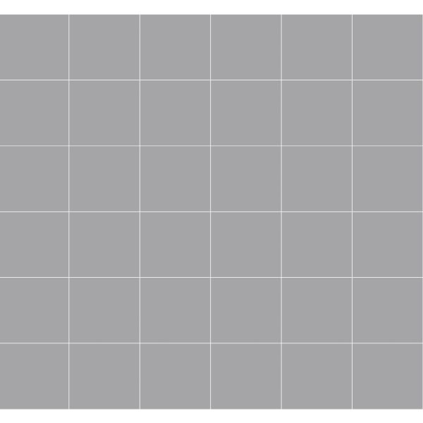 Fibo 10x10cm Square Tile 600x900mm Splashback - London (Pk/2)
