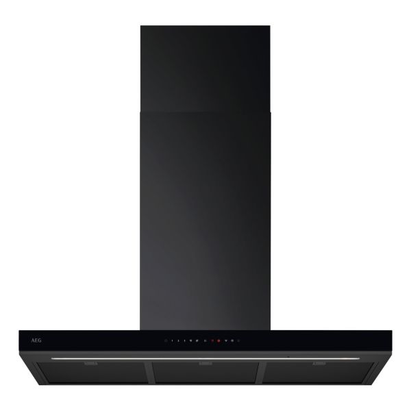 AEG GB87D91CB 90cm Box Chimney Hood - Black