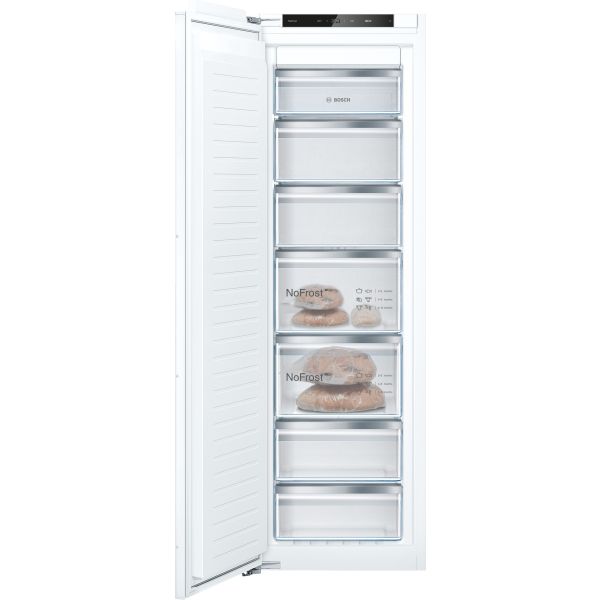 Bosch Series 4 GIN81VEE0G B/I NoFrost Tall Freezer