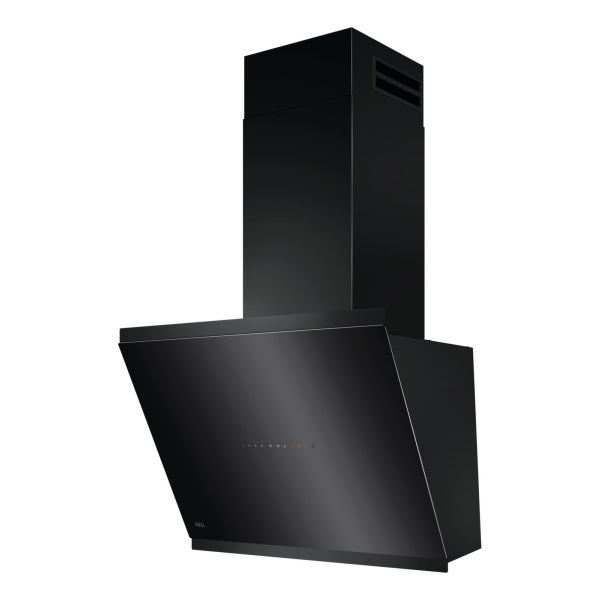 AEG GV77D61SB 60cm Angled Chimney Hood - Black