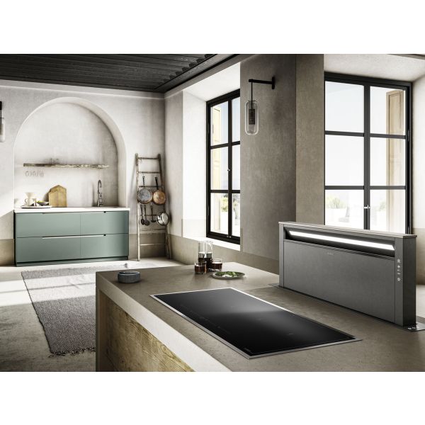 Elica Getup 90cm Downdraft Extractor - Cast Iron