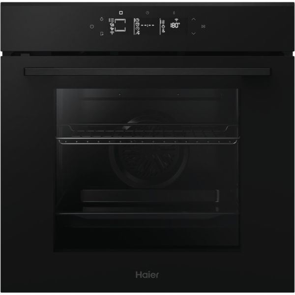 Haier H6 ID25G3YTB2 Single Pyrolytic Oven - Black